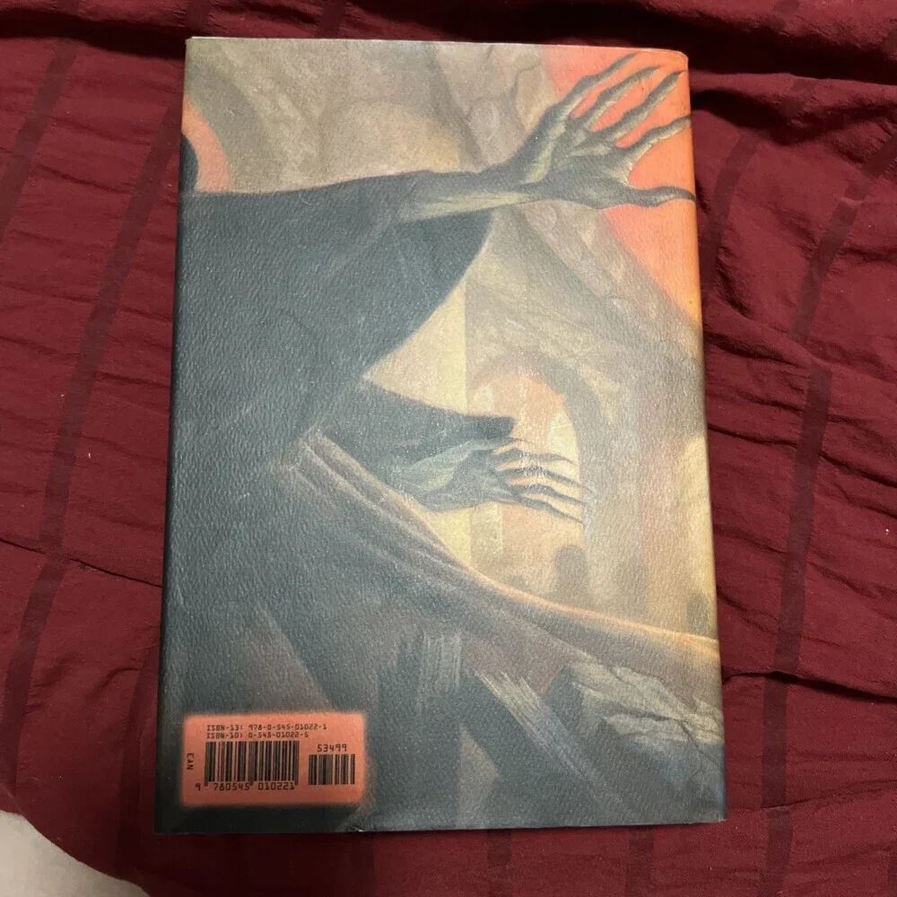 Harry  Potter & the Deathly Hallows 1st Edition Error Book Ends Pg 759